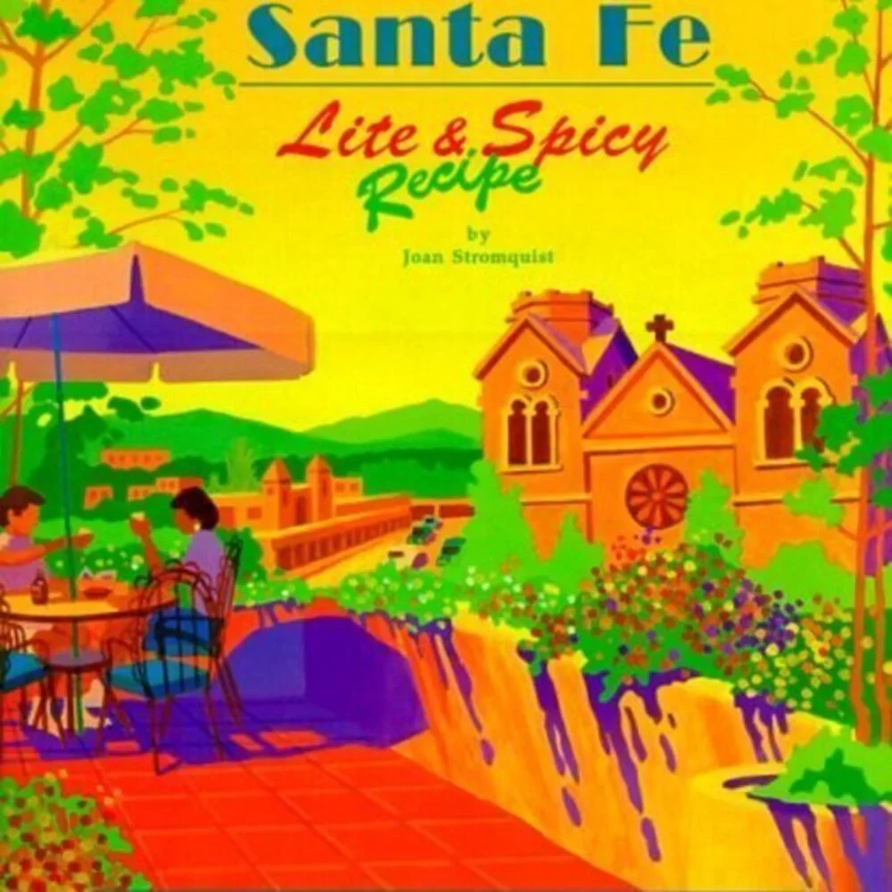 EUC Santa Fe Lite and Spicy Recipes Book Cookbook
